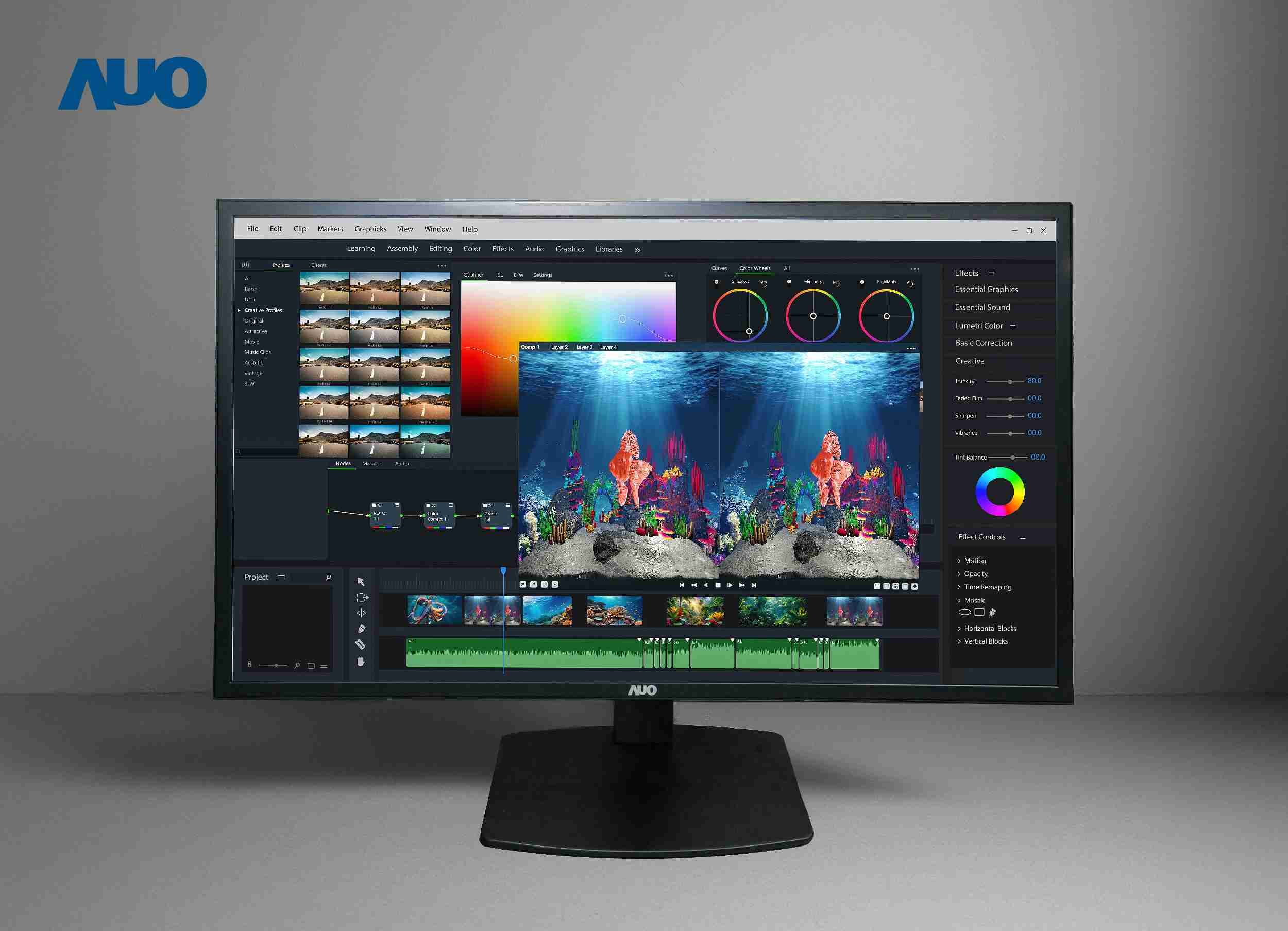 至成国际开发32吋2D/3D专业桌上型显示器，，拥有8K4K超高分辨率，，，并以低串扰算法优化3D显示效果，，，，搭载自动眼球追踪功能，，，，能实时调整3D图像，，，进行实时2D与3D无缝共存窗口，，，，提供图像设计工作者突破二维接口的崭新工作氛围与效率